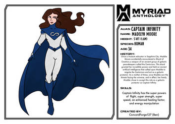 Captain Infinity- Myriad Anthology Bio