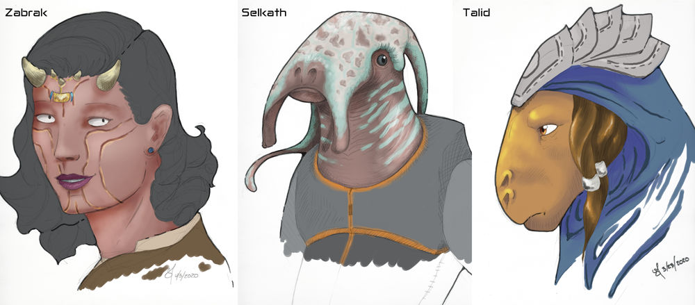 Star Wars Alien Species -5 by aireona93 on DeviantArt