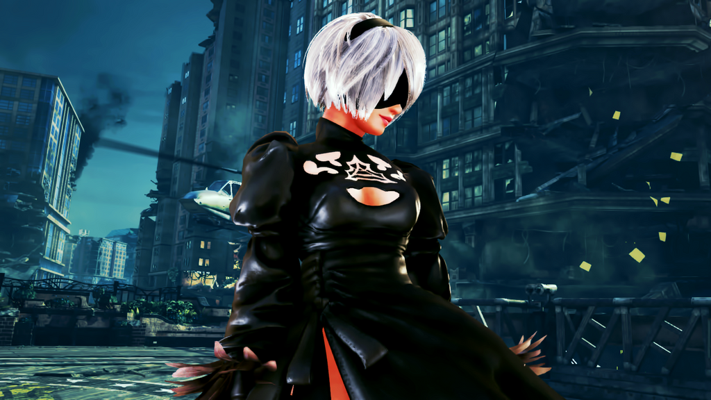 Angry 2b 2B In the middle of the battle by SickestVamp on DeviantArt