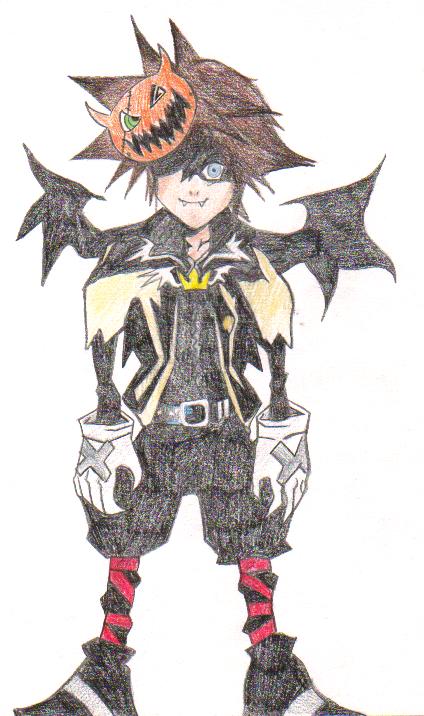 Sora in Halloweentown