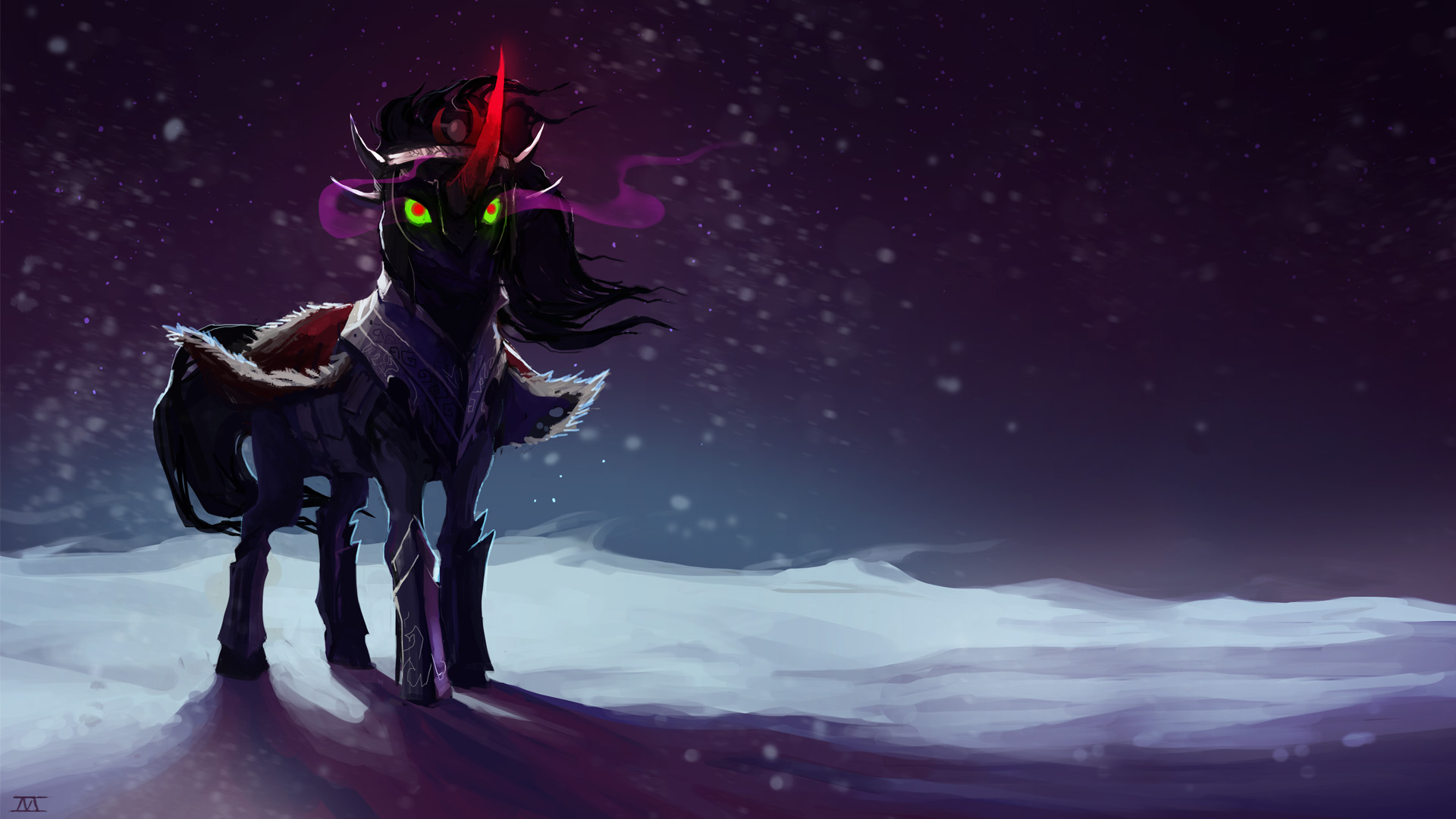 King Sombra Wallpaper