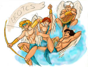 Aphrodite's Boys the Erotes