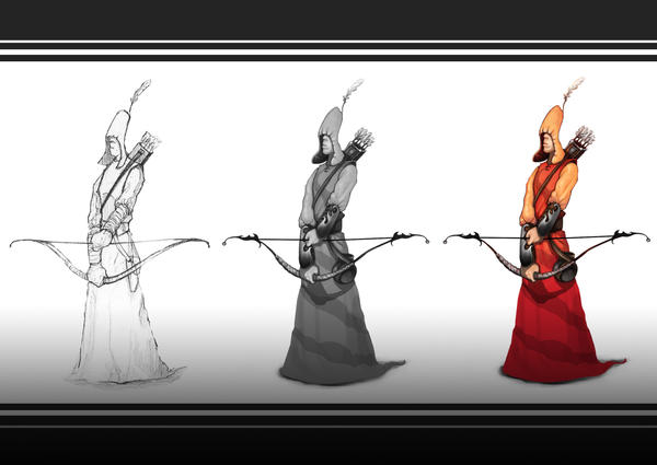 Workflow Archer Archer Workflow by sketchmax on DeviantArt