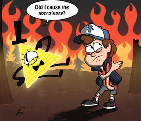 Bill and Dipper apocalypse