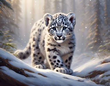 Snow Leopard by Angel-Queen21 on DeviantArt