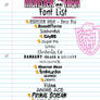 Monster High Font List