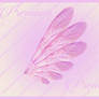 Pink Transparent Fairy Wings png
