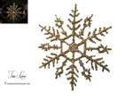 Gliter snowflake by TinaLouiseUk