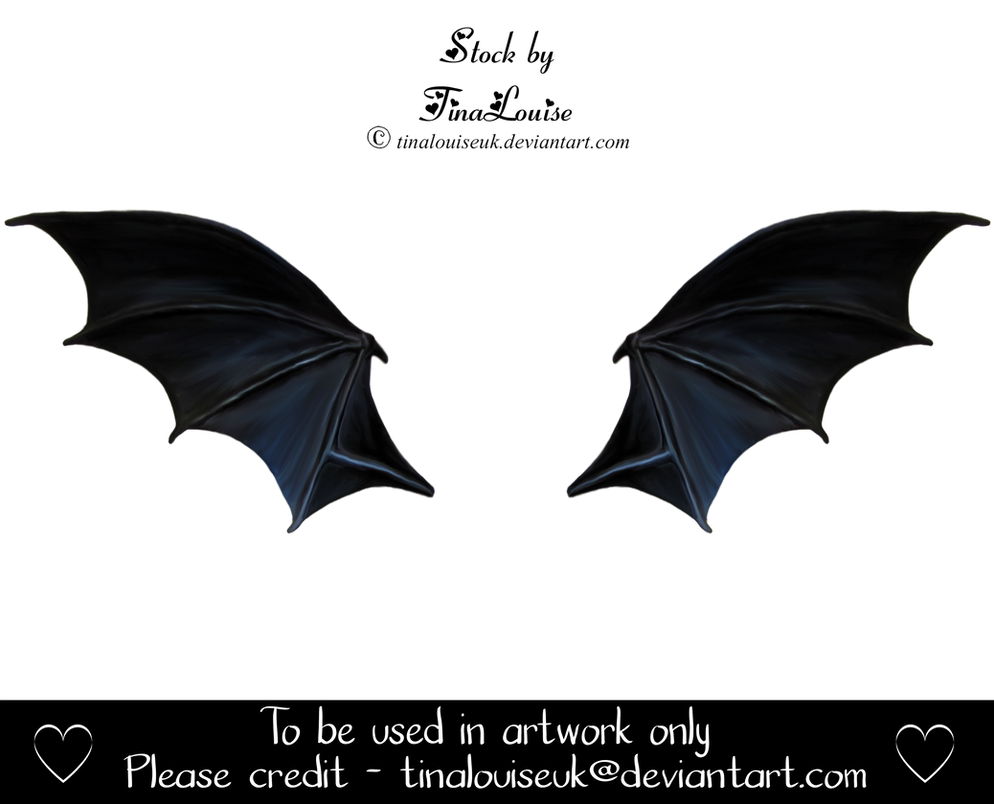 Deviantart Bat Winged Painted bat wings by TinaLouiseUk on DeviantArt