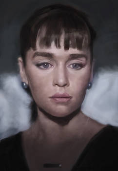 Qi'ra (Kira) Emilia Clarke Portrait