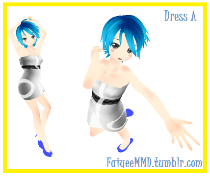 MMD Dress A - FIXED DL