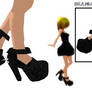 MMD Shoes S001 - Punky Heels