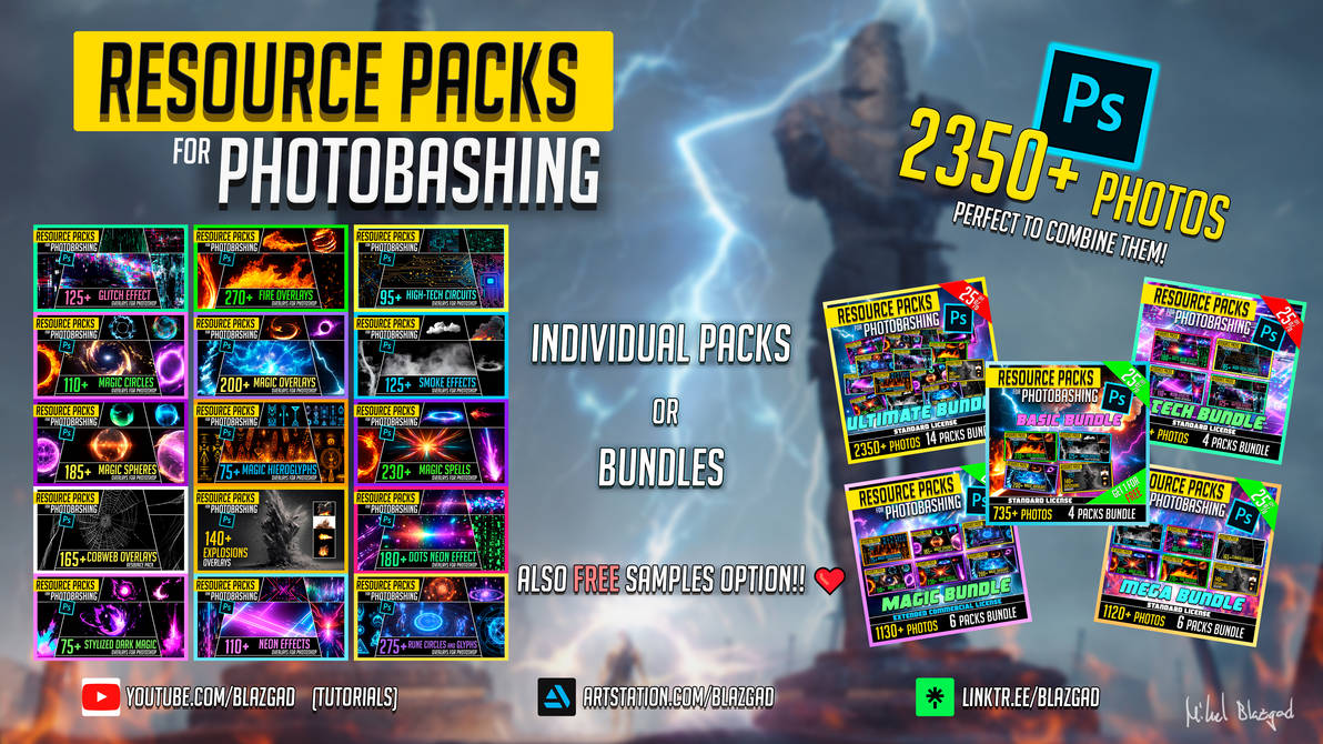 Resource Packs and Bundles for Artists!