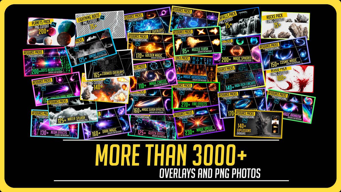 Best Overlay Effect Packs and Bundles for Artists! by Blazgad on DeviantArt