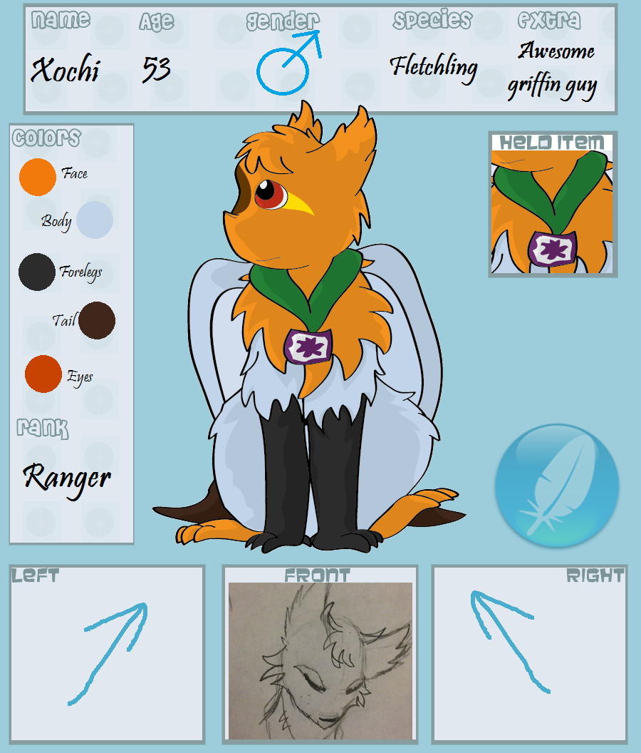 :PF App: ~ Xochi the Fletchling