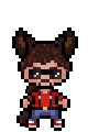 GIF sprite of Renthedog's Minecraft character bouncing up and down in place, occasionally blinking. He wears a red shirt, suspenders, and has fluffy brown dog ears.
