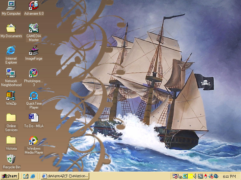 My Pirate Desktop