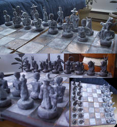 Lord of the Rings Chess Set