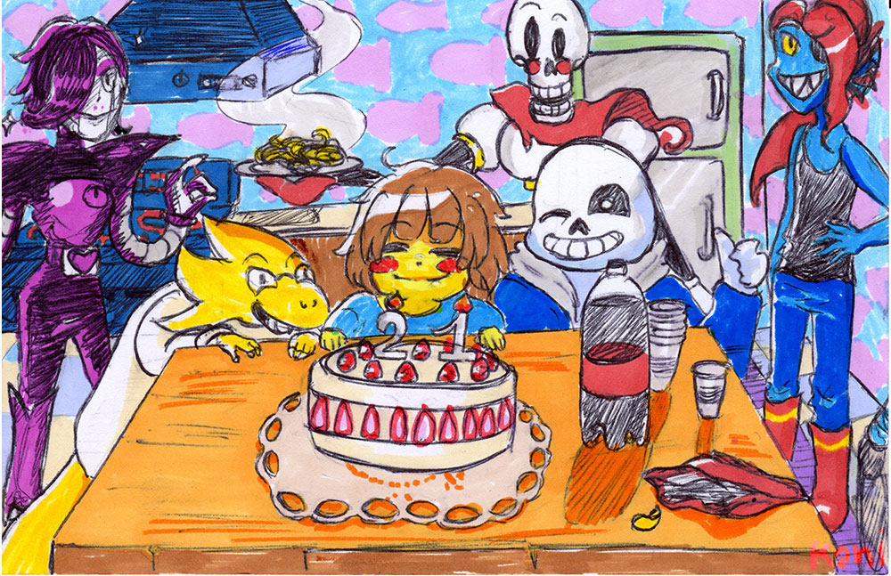 Gift : Happy Birthday forom Undertale