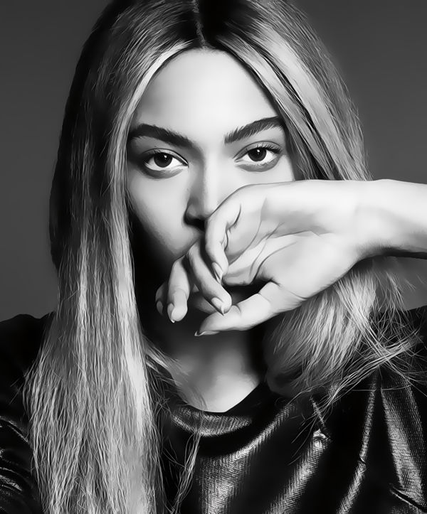 Beyonce - Vector 001 by buzoluiz on DeviantArt