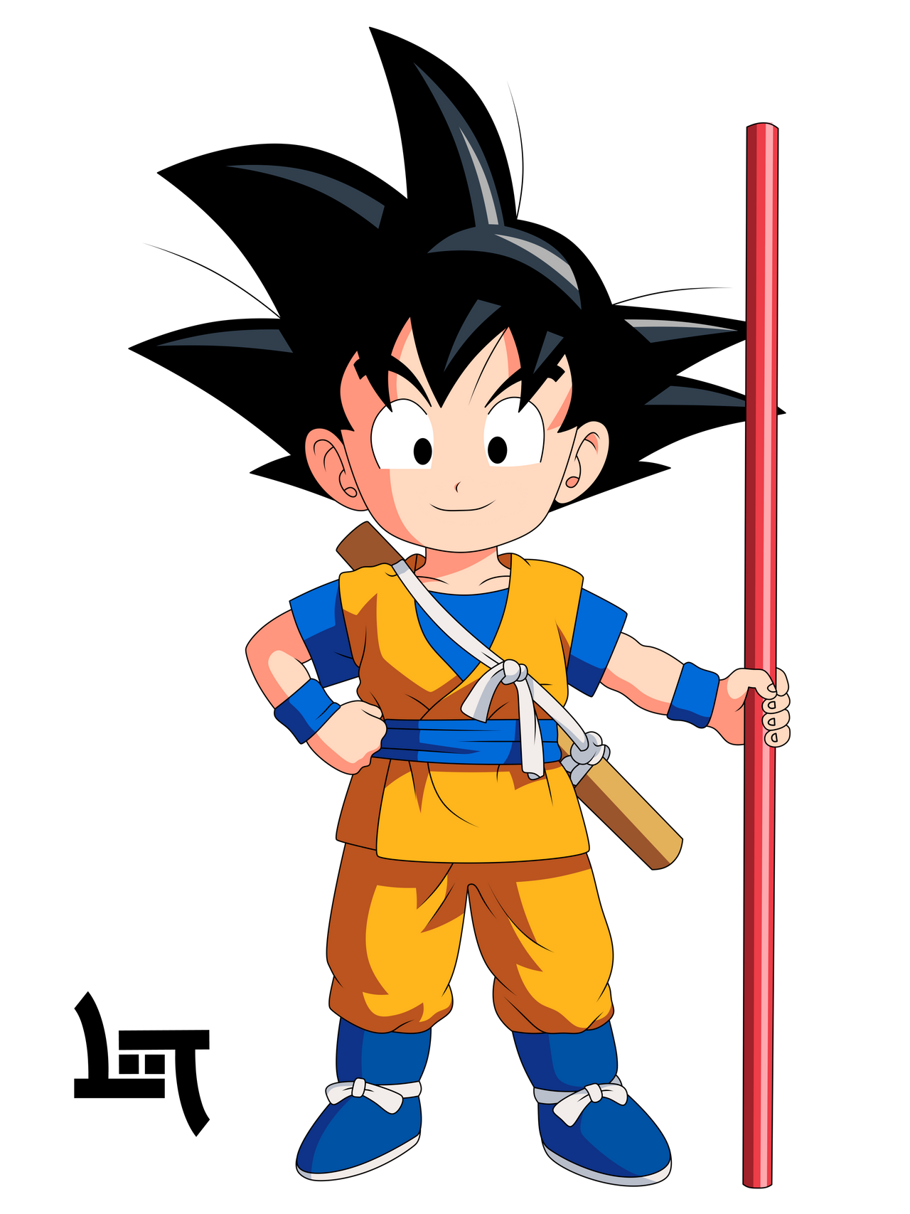 Kid Goku Dragon Ball Daima By DarckLp On DeviantArt Kid Goku Dragon Ball Daima By Darcklp On Deviantart