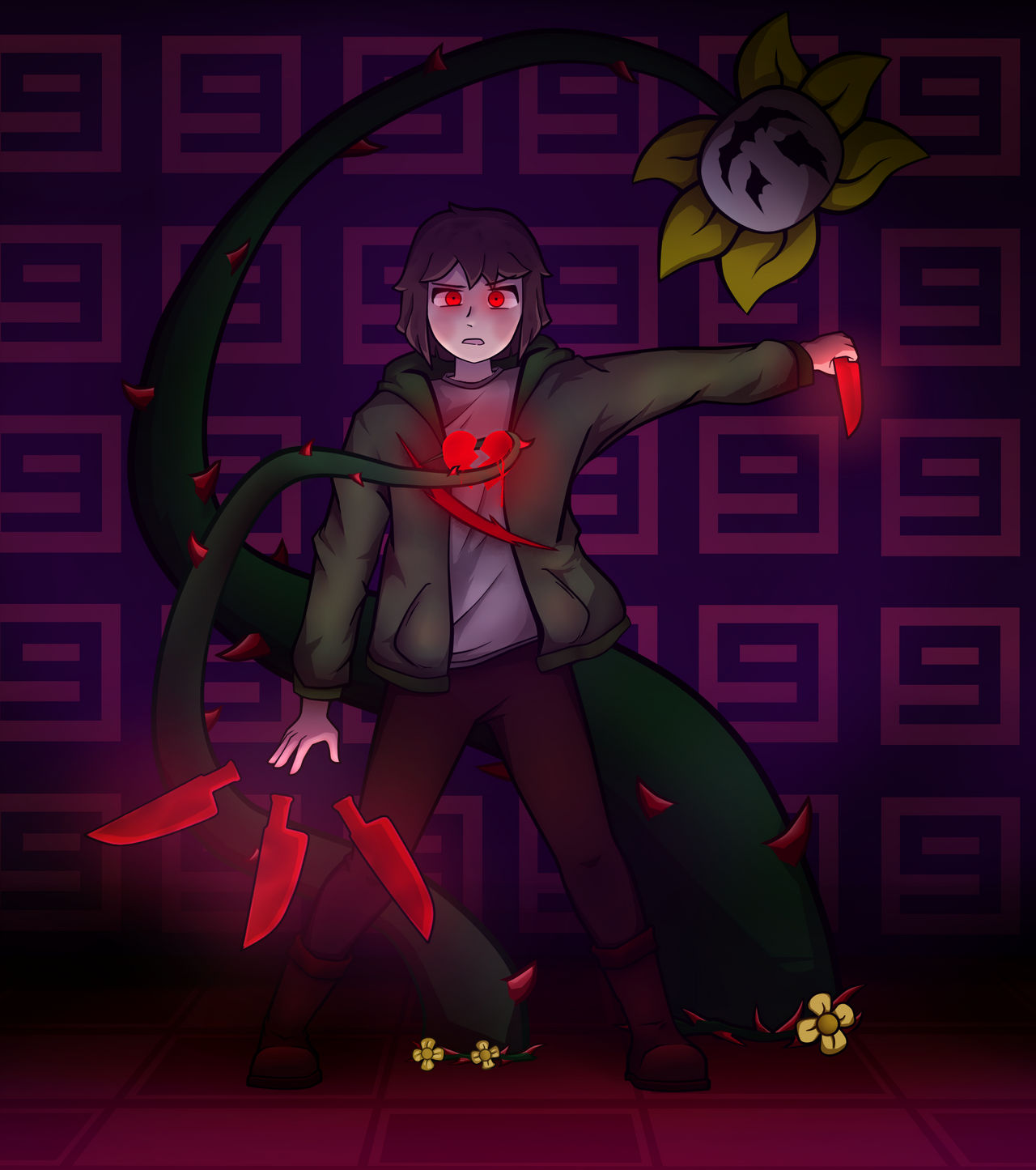 Alt Shift Storyshift Storyshift!Chara|Last Showdown Phase 2 by JoelMor on DeviantArt