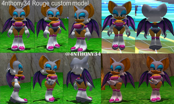 DOWNLOAD Rouge edited model (Mod for SA2)