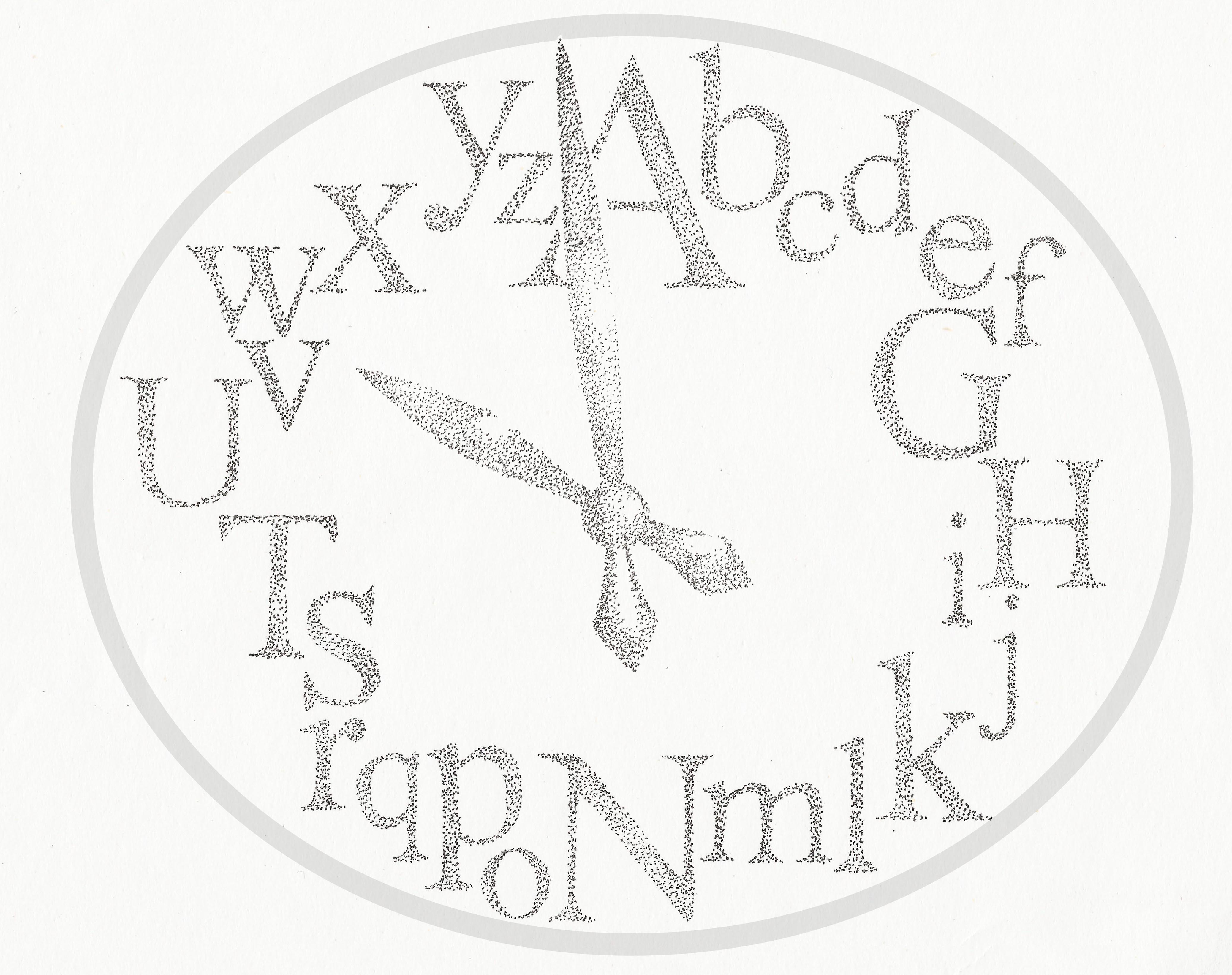 Lowercase Clock Letter Clock by Steverowlatt on DeviantArt