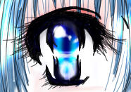 Super Shiny Anime Eye #1 by CassJan on DeviantArt