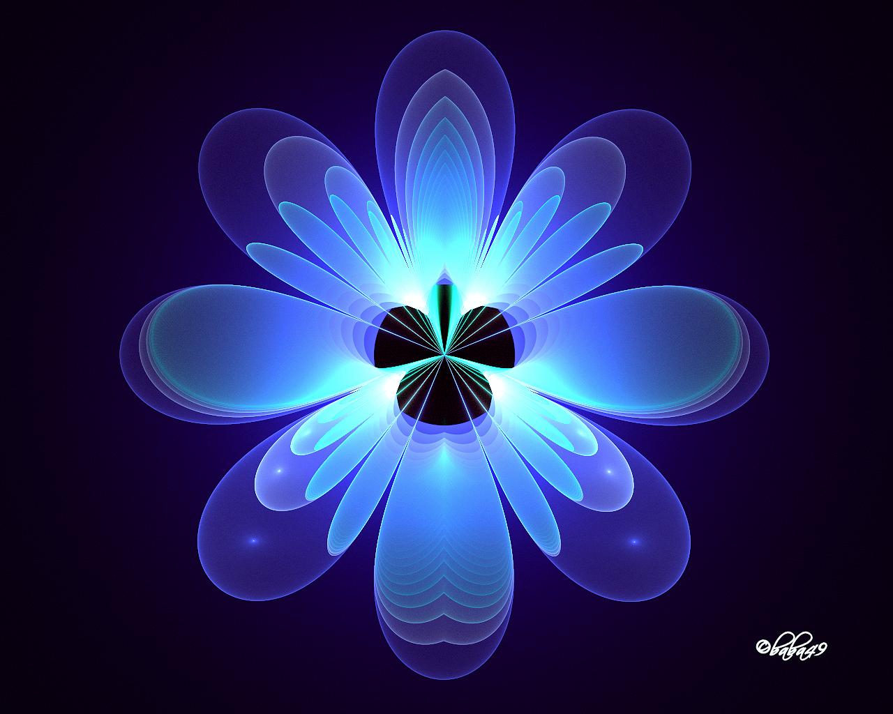 Blue Flower For Erica