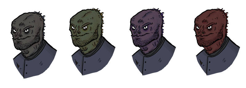 Alien colour concepts