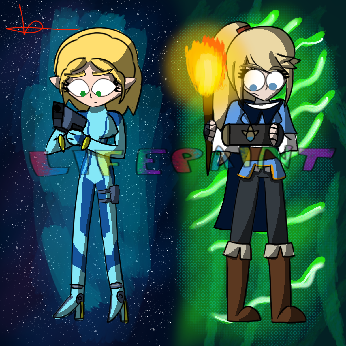 Link And Zelda Totk by Adithya1012 on DeviantArt