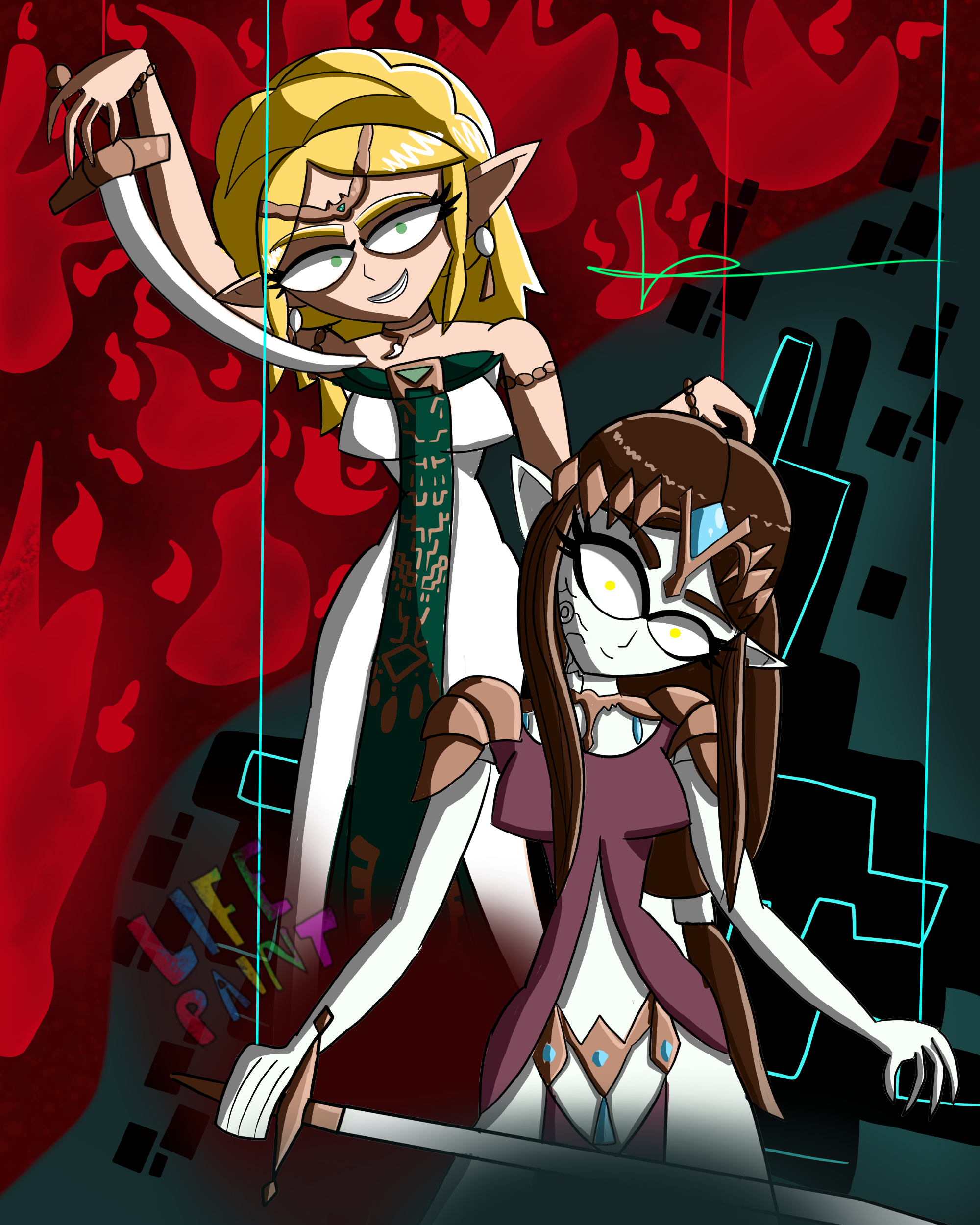Puppet Princess Drawing Puppet Princess's by LifePaint on DeviantArt