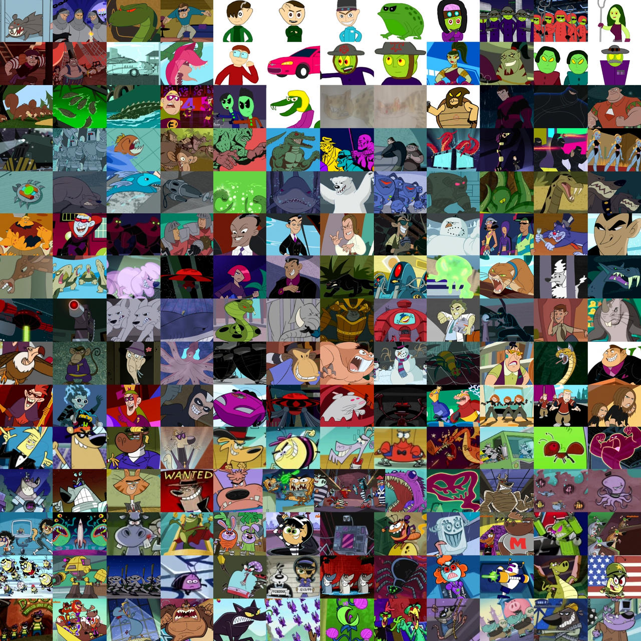 Characters Collages Deviantart My Favourite Villains and Antagonists Collages 2 by Michealike on ...