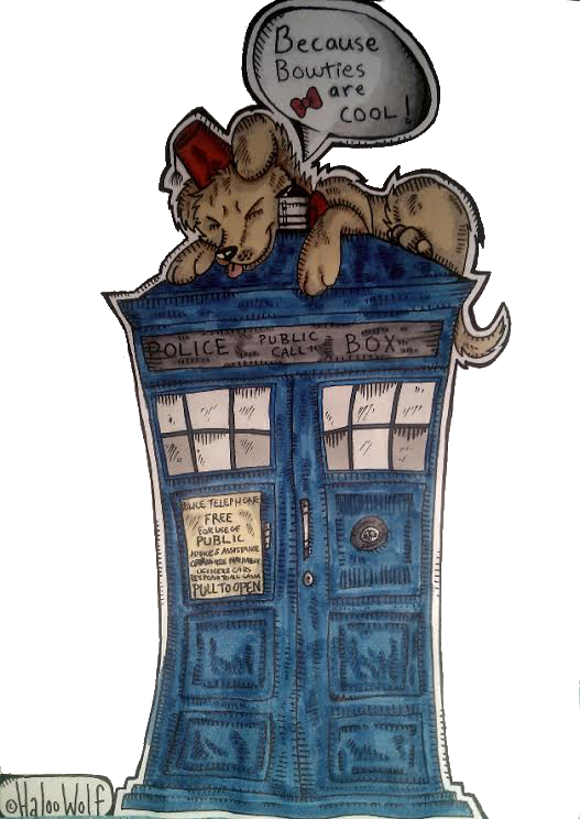 Doctor Who as a dog