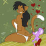 Seducing a mouse.