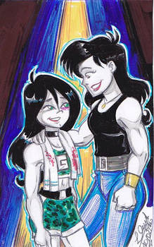 Gil and human Deborah.