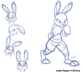 Judy Hopps - some more sketches.