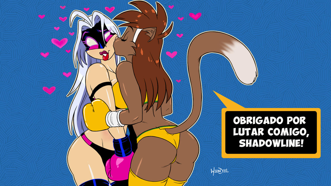 Deborah vs Shadowline: Kiss!
