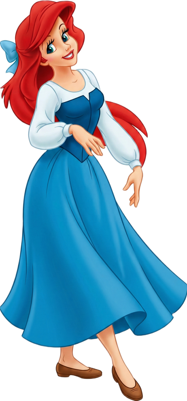 ariel human blue dress Disney Princess Ariel Human to Mermaid Transforming Fashion Doll