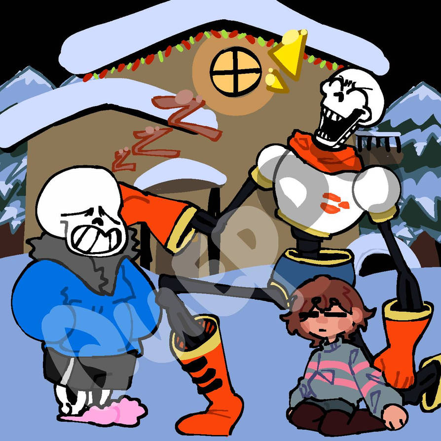 UNDERTALE Sans Papyrus And Frisk By Quepowy On DeviantArt undertale-sans-papyrus-and-frisk-by-quepowy-on-deviantart