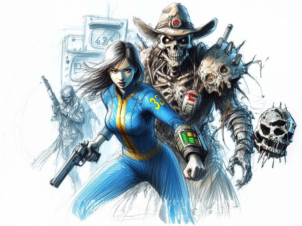 fallout art 04 by lasher7628 on DeviantArt