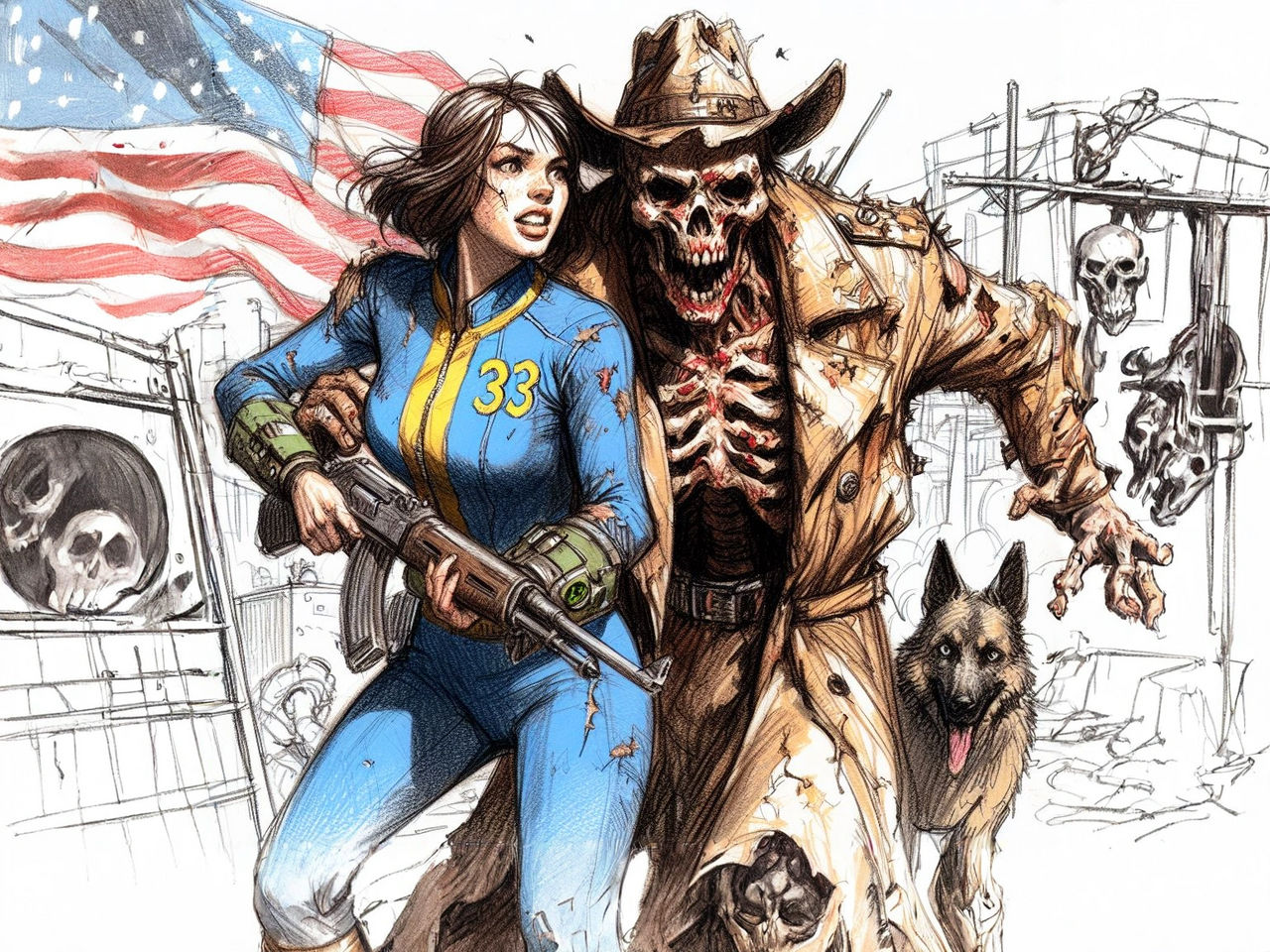 fallout art 15 by lasher7628 on DeviantArt