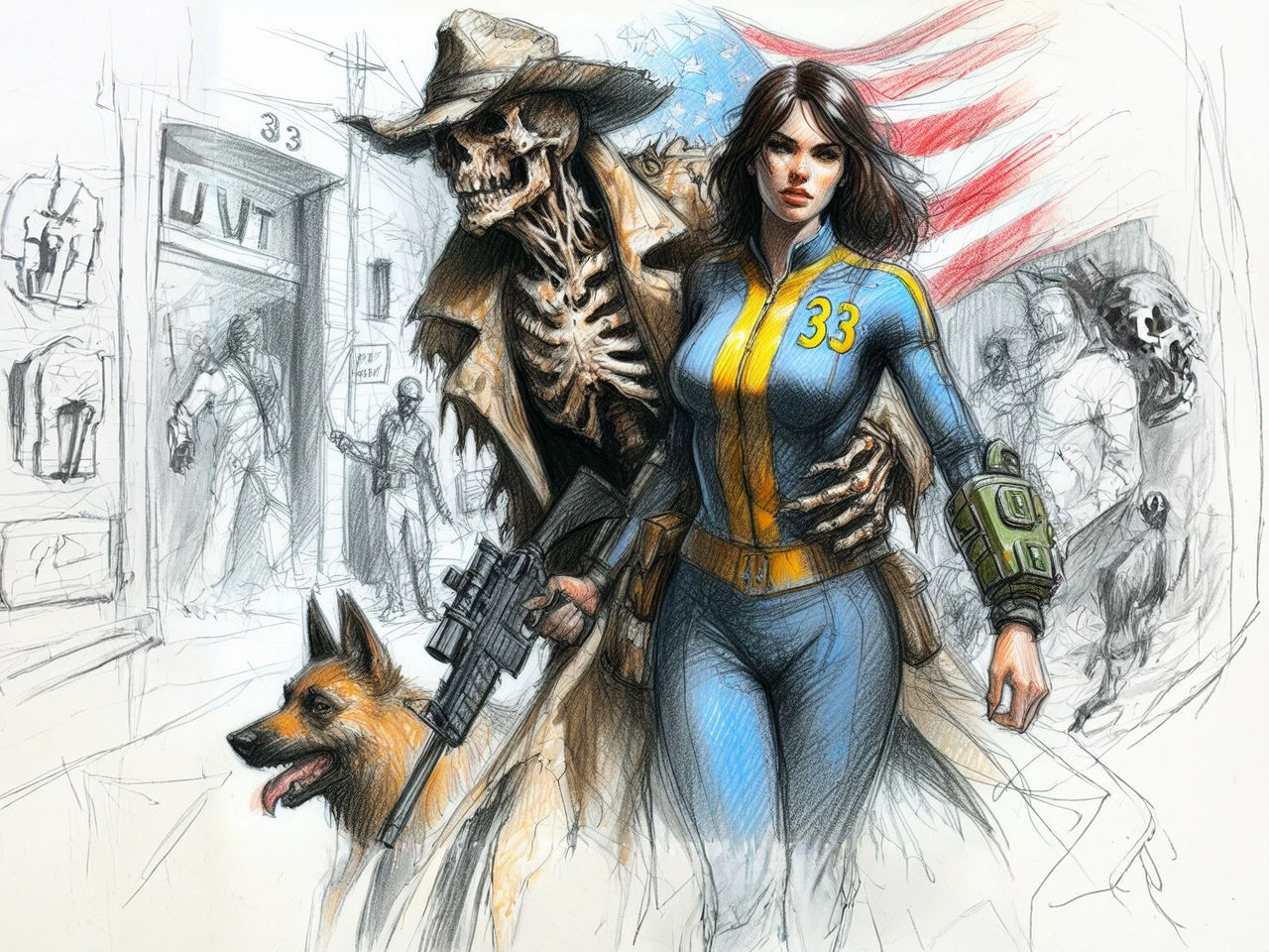 Fallout 2 Draw Rifle fallout art 20 by lasher7628 on DeviantArt