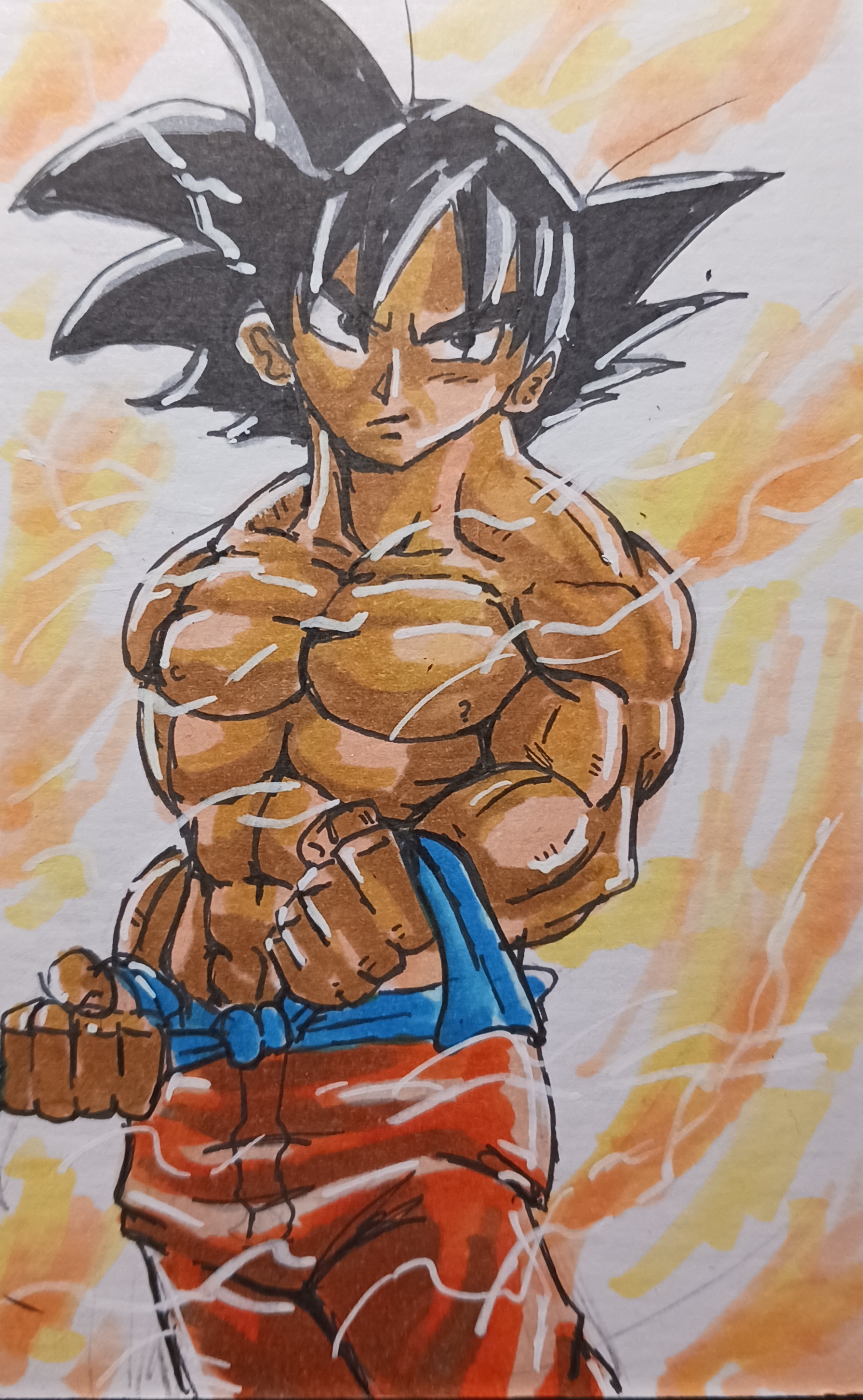 Dragon Ball Super Panini 1S03 - Goku Level 3 by kaufmanondemand on  DeviantArt