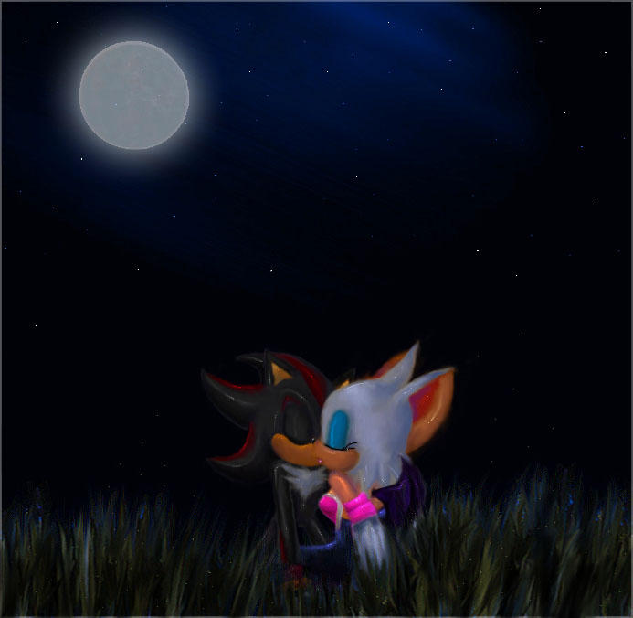 Shadow Love Rouge First Kiss - Shadow and rouge by rouge11 on DeviantArt