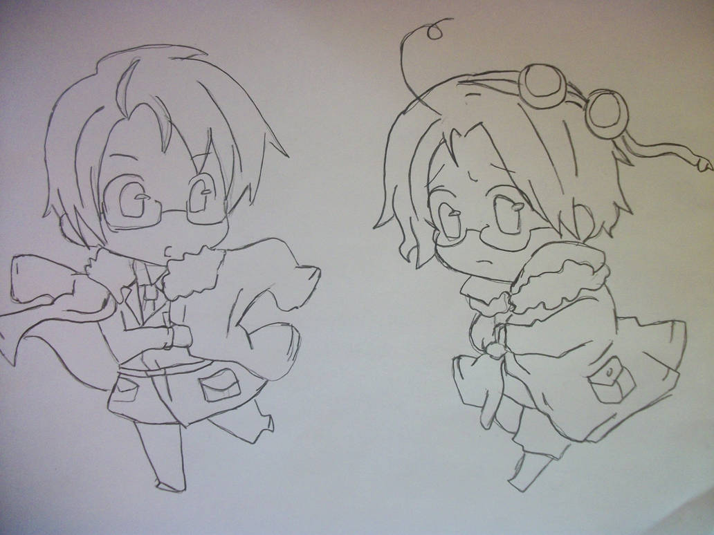 Alfred and Matthew Chibis by BandHallHobo on DeviantArt