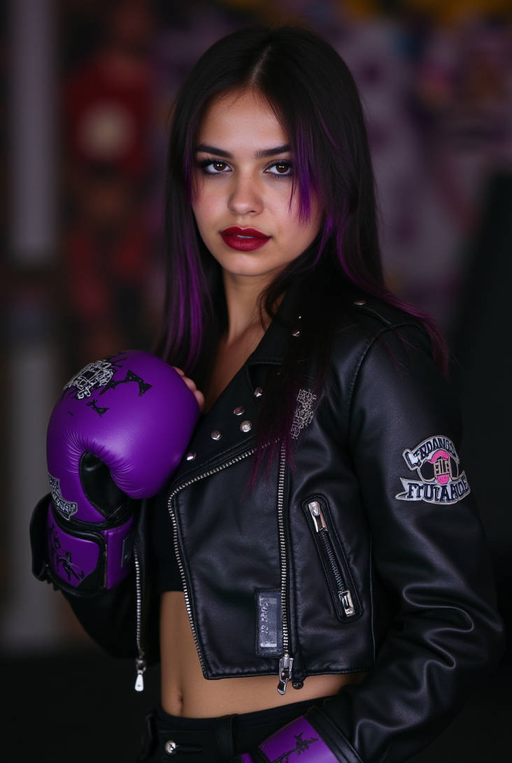 flux fashion boxer girl by boxingirlsai on DeviantArt