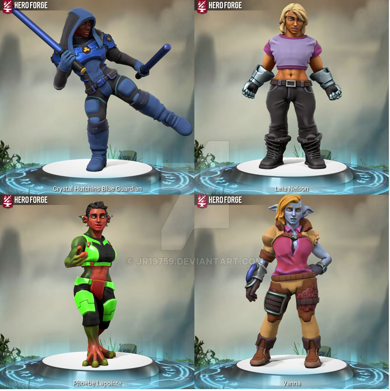 Hero Forge New Heroes by JR19759 on DeviantArt