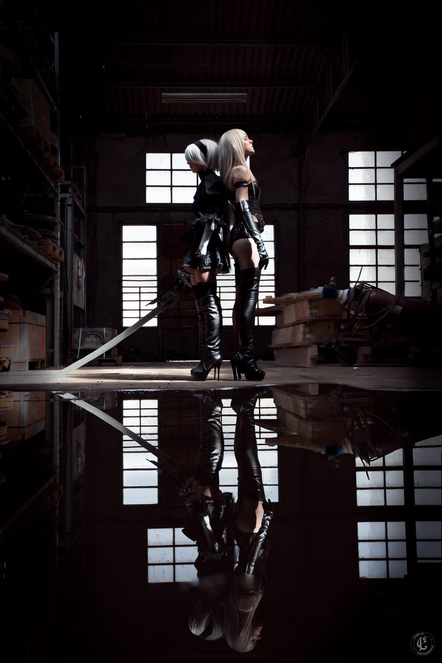 2B and A2 from Nier:Automata